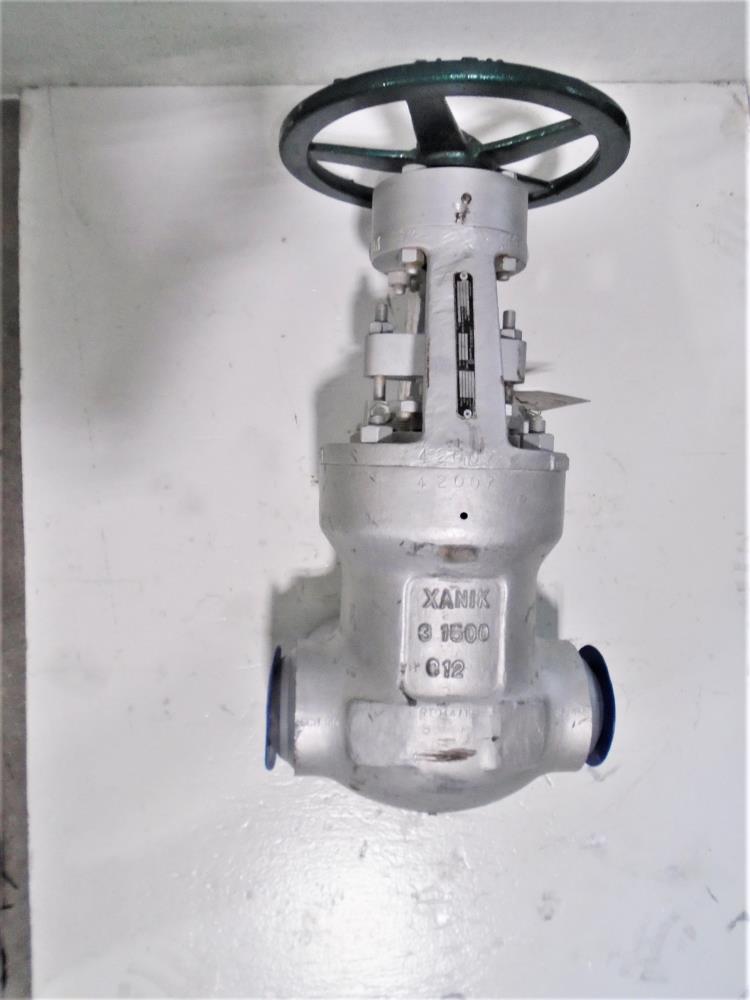 Xanik 3" Butt-Weld 1500# C12 Gate Valve, Figure# 3"-6P15B-C12-5-F-H